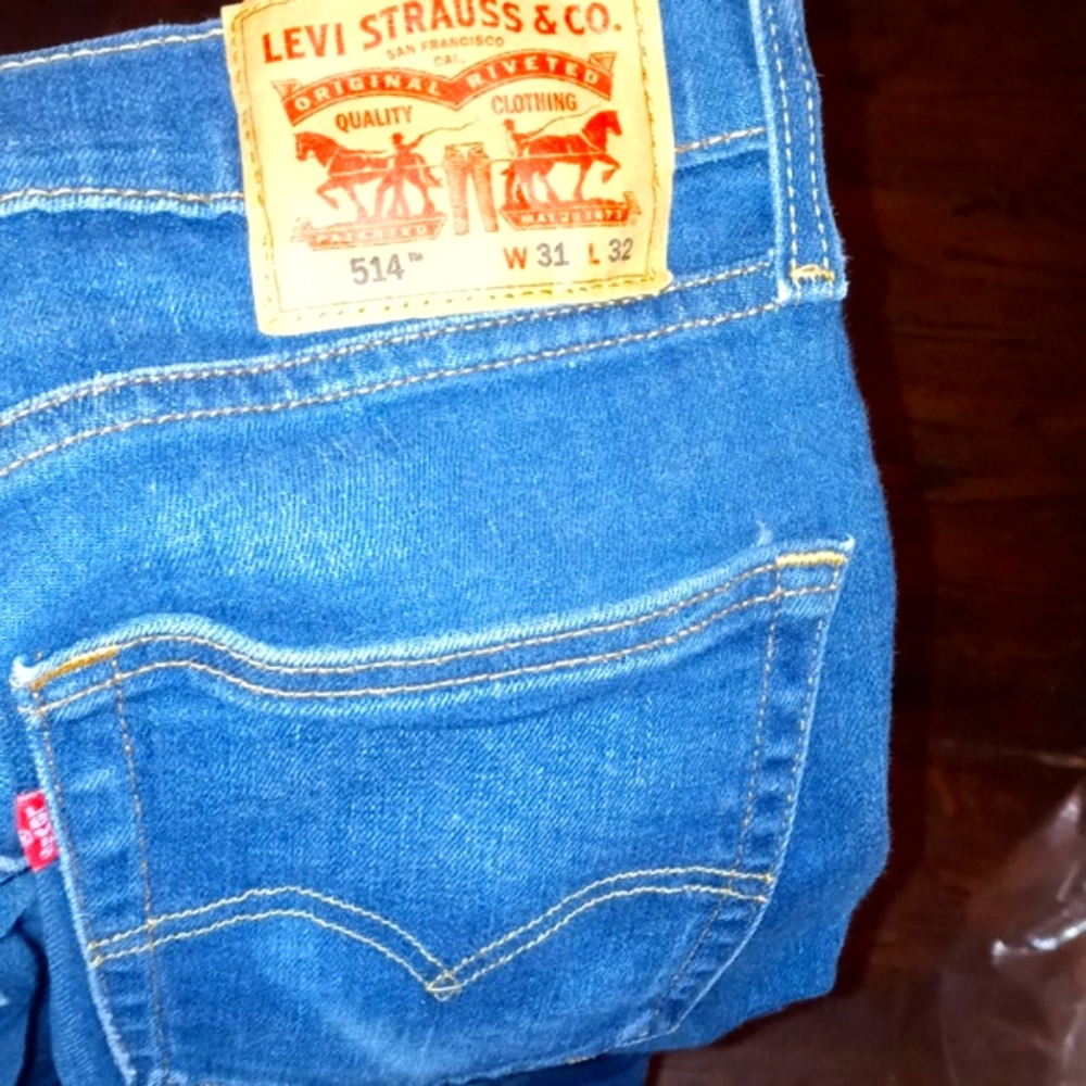 Levi's 514: Straight fit flex Jeans Men's Size W31 L32